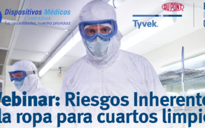 Webinar: Riesgos inherentes a la ropa para cuartos limpios.