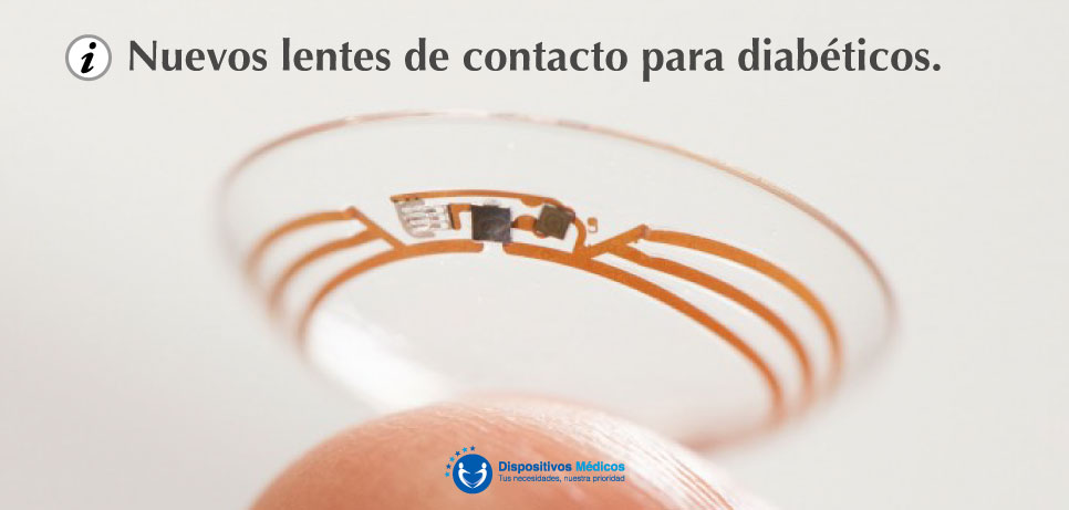 Nuevos lentes de contacto para diabéticos.