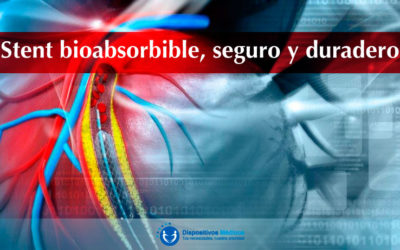 Stent bioabsorbible, seguro y duradero.