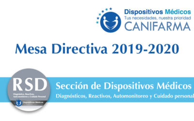 Sección de Dispositivos Médicos: Diagnósticos, Reactivos, Automonitoreo y Cuidado personal. | Mesa Directiva 2019 – 2020