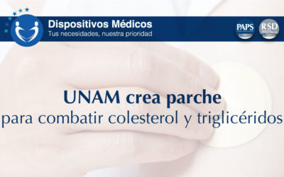 UNAM crea parche para combatir colesterol y triglicéridos