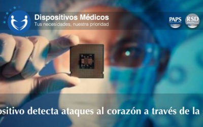 Dispositivo detecta ataques al corazón a través de la saliva.