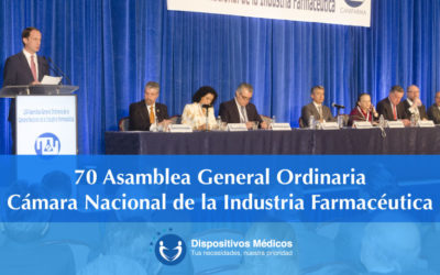 70 Asamblea General Ordinaria de la Cámara Nacional de la Industria Farmacéutica.