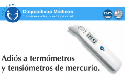 Adiós a termómetros y tensiómetros de mercurio.