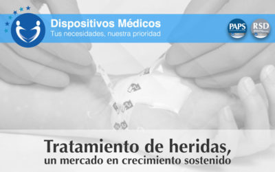 Tratamiento de heridas, un mercado en crecimiento sostenido.
