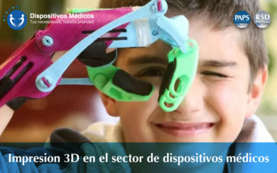 Impresion 3D en el sector de dispositivos médicos.