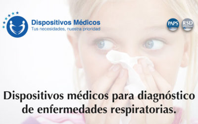 Dispositivos médicos para diagnóstico de enfermedades respiratorias.