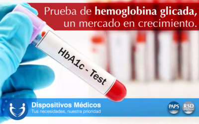 Prueba de hemoglobina glicada, un mercado en crecimiento.