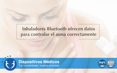 Inhaladores Bluetooth ofrecen datos para controlar el asma correctamente.