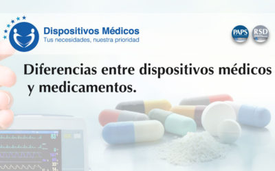 Diferencias entre dispositivos médicos y medicamentos.