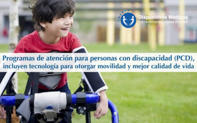 Programas de atención para personas con discapacidad (PCD), incluyen tecnología para otorgar movilidad y mejor calidad de vida.