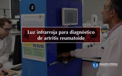 Luz infrarroja para diagnóstico de artritis reumatoide.