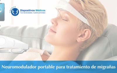 Neuromodulador portable para tratamiento de migrañas.