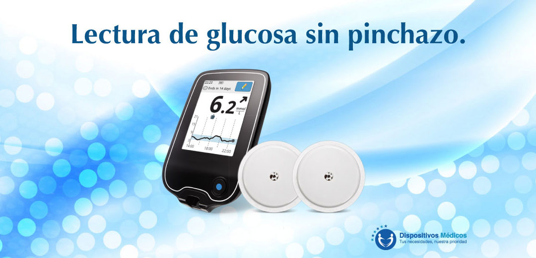 Lectura de glucosa sin pinchazo.