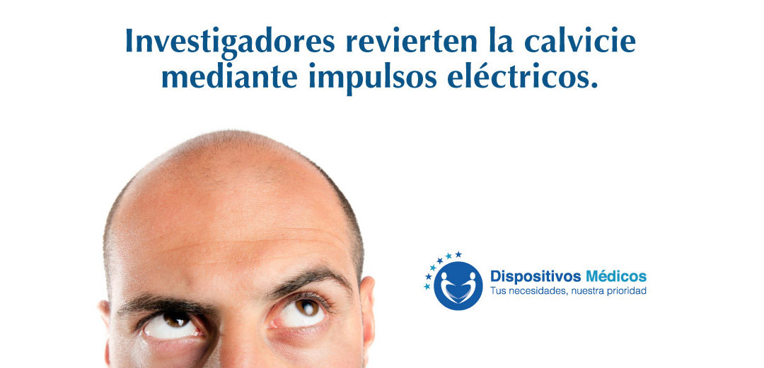 Investigadores revierten la calvicie mediante impulsos eléctricos.