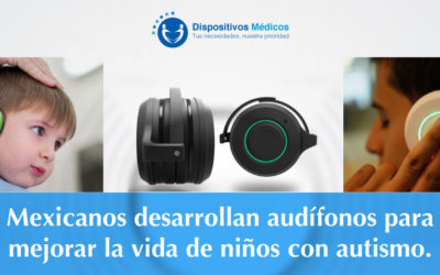 Mexicanos desarrollan audífonos para mejorar la vida de niños con autismo.