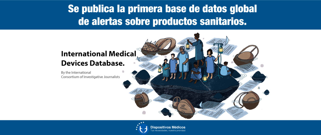 Se publica la primera base de datos global de alertas sobre productos sanitarios.