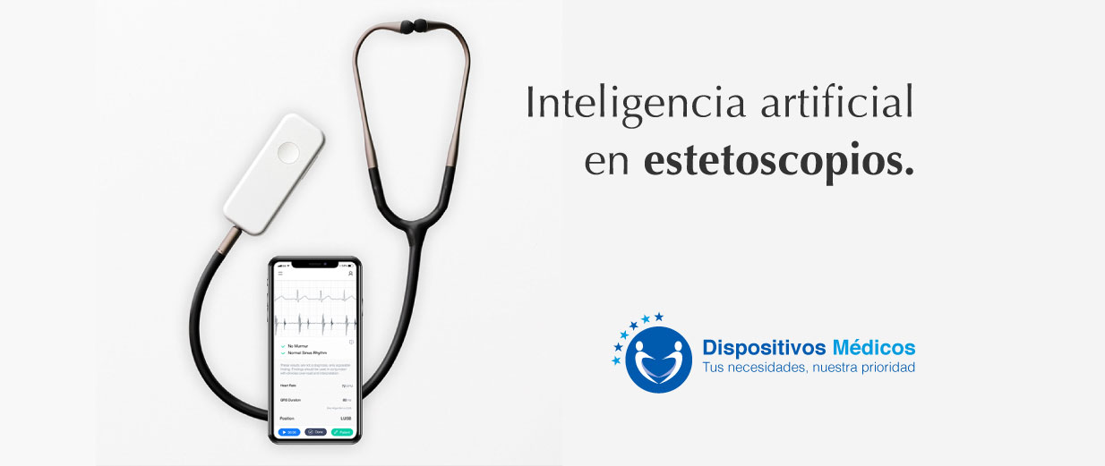 Inteligencia artificial en estetoscopios.