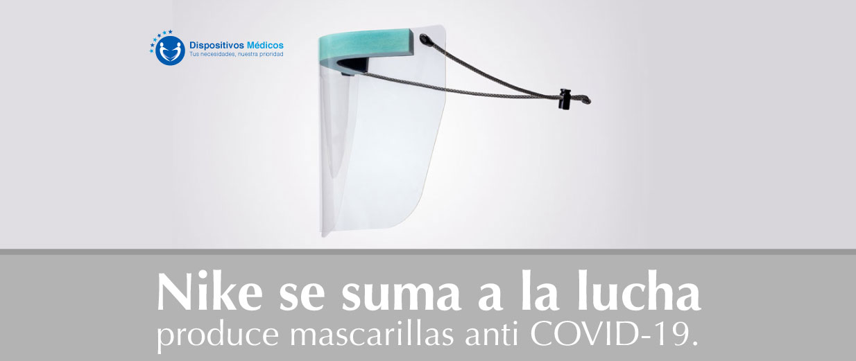 Nike se suma a la lucha | Produce mascarillas anti covid-19.