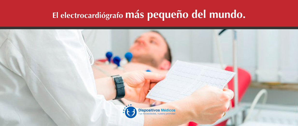 El electrocardiógrafo más pequeño del mundo.