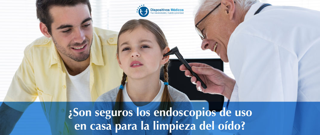 ¿Son seguros los endoscopios de uso en casa para la limpieza del oído?