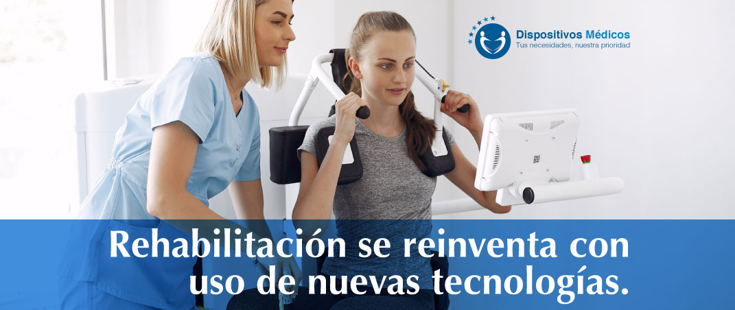 Rehabilitación se reinventa con uso de nuevas tecnologías.