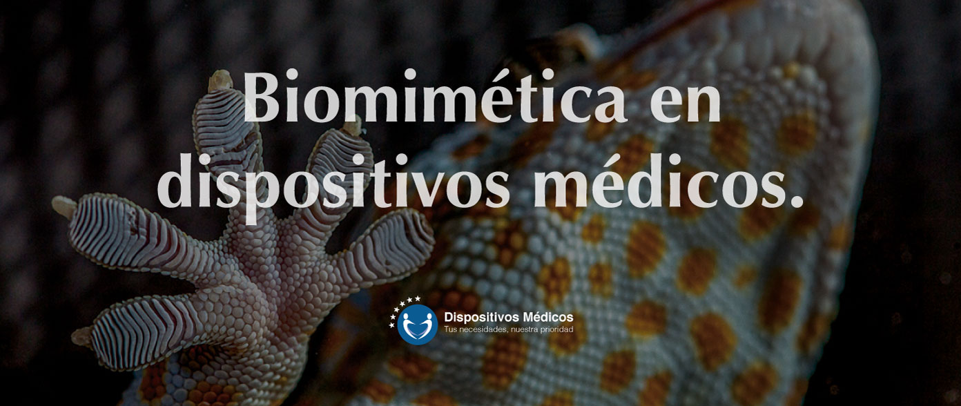 Biomimética en dispositivos médicos.