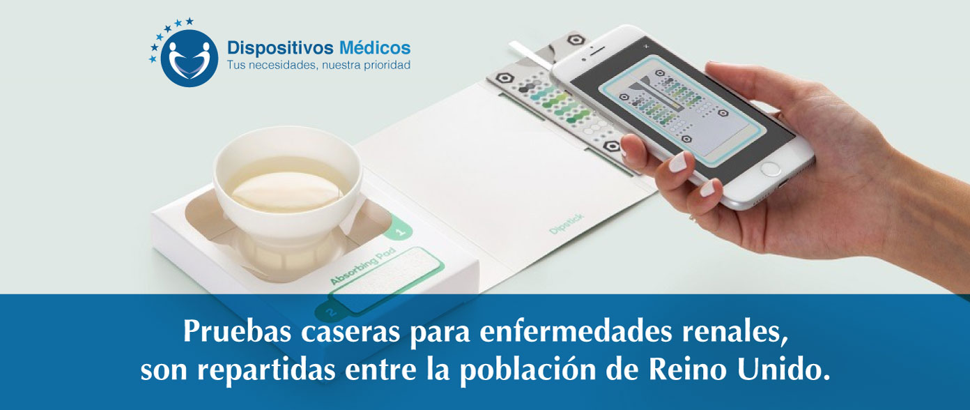 Pruebas caseras para enfermedades renales, son repartidas entre la población de Reino Unido.