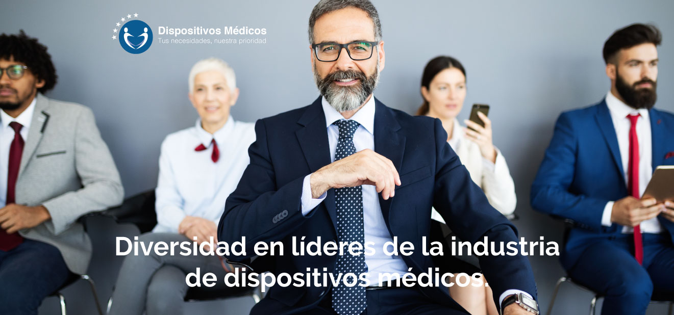 Diversidad en líderes de la industria de dispositivos médicos.