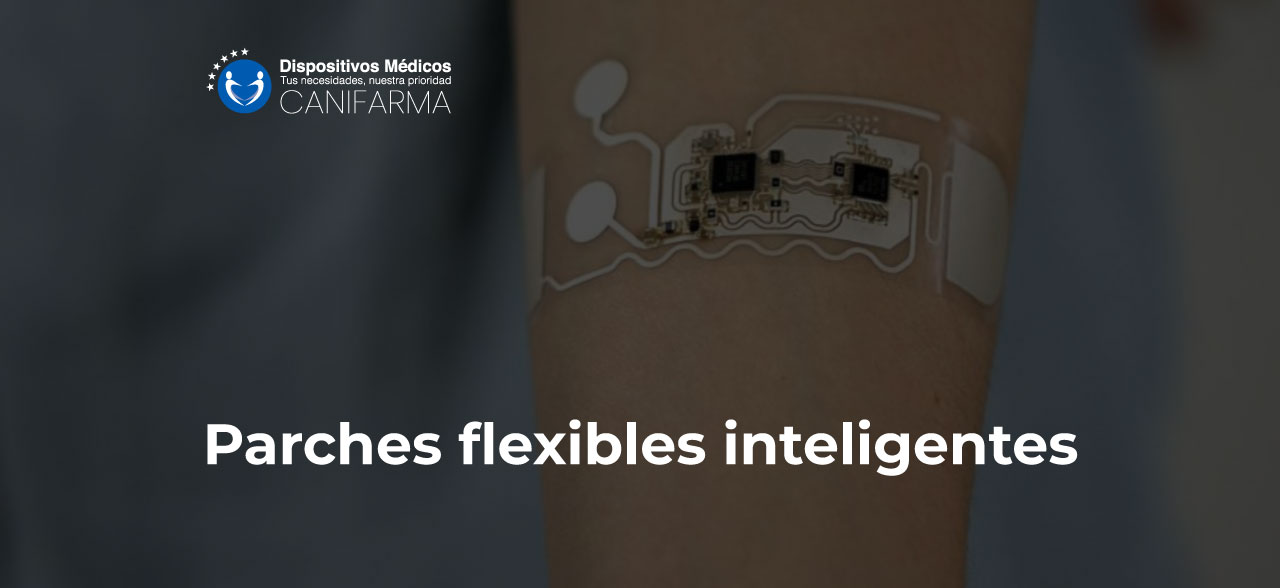 Parches flexibles inteligentes.
