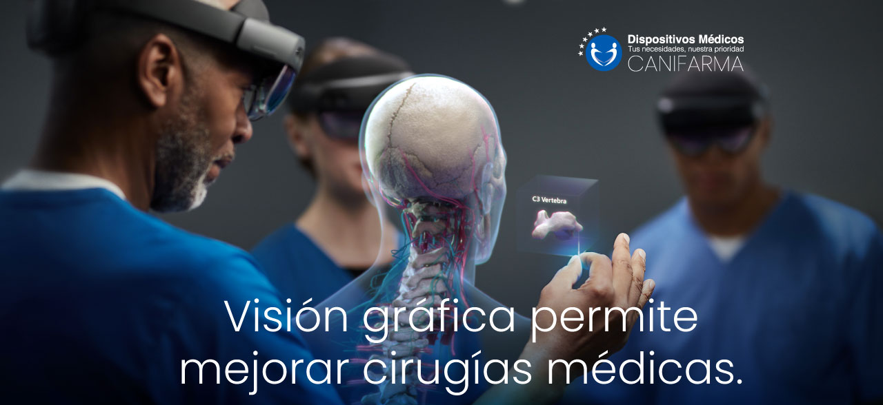 Visión gráfica permite mejorar cirugías médicas.
