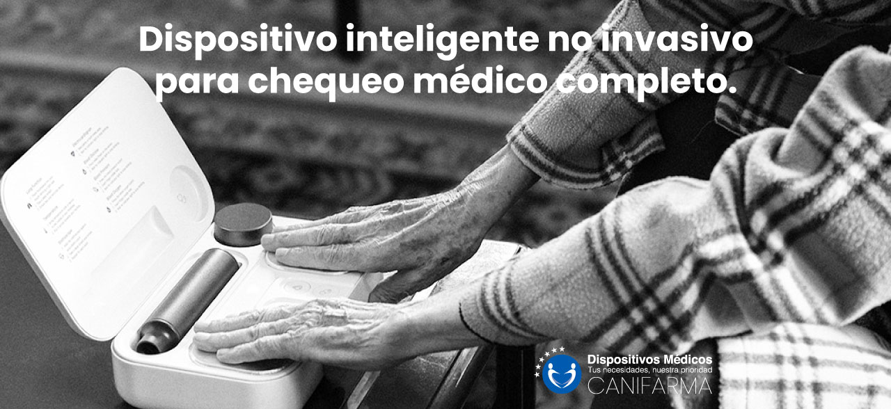 Dispositivo inteligente no invasivo para chequeo médico completo.
