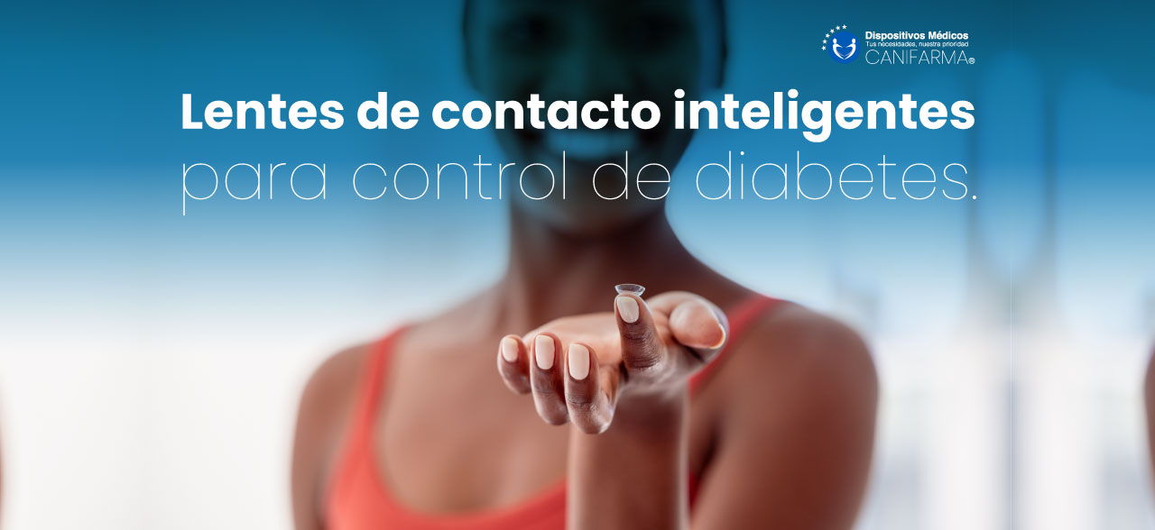 Lentes de contacto inteligentes para control de diabetes.