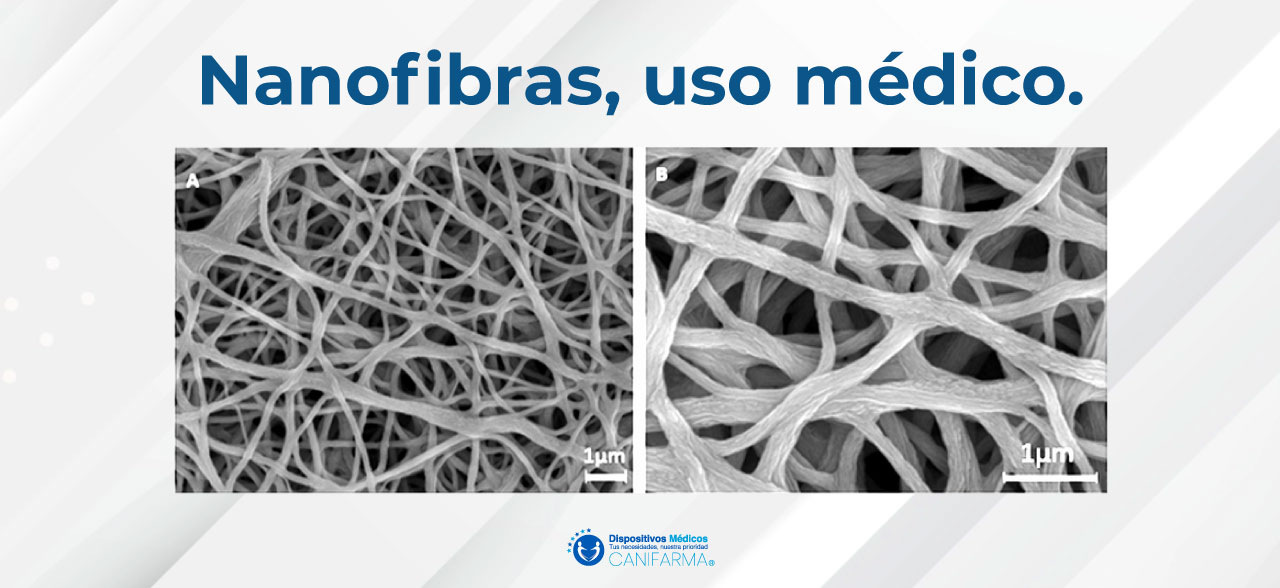 Nanofibras, uso médico.