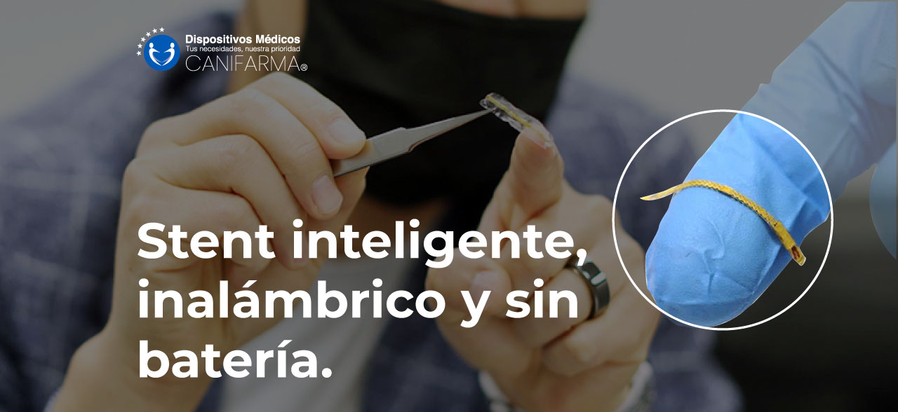Stent inteligente, inalámbrico y sin batería.