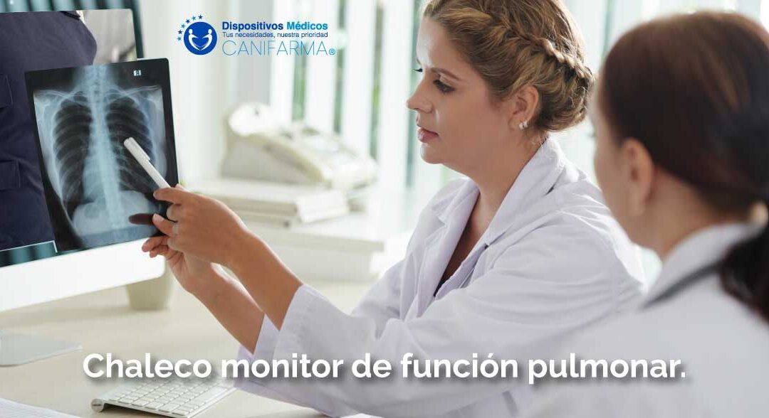 Chaleco monitor de función pulmonar.