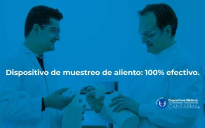 Dispositivo de muestreo de aliento: 100% efectivo.