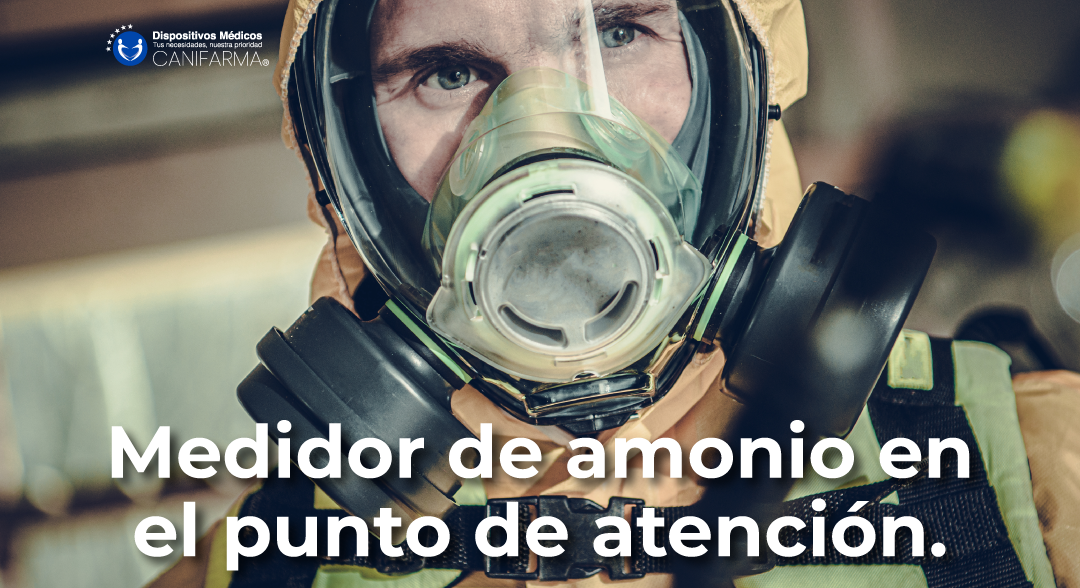 Medidor de amonio en el punto de atención.