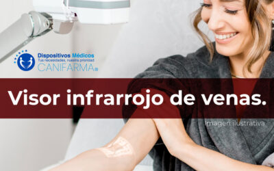 Visor infrarrojo de venas.