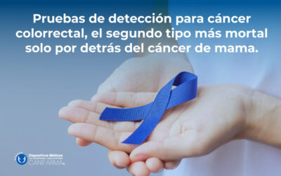 Pruebas de detección para cáncer colorrectal, el segundo tipo más mortal solo por detrás del cáncer de mama.