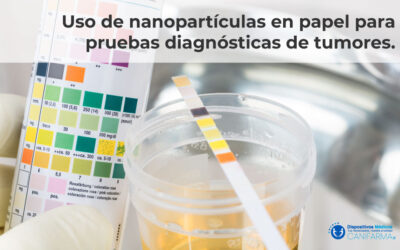 Uso de nanopartículas en papel para pruebas diagnósticas de tumores.
