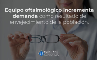 Equipo oftalmológico incrementa demanda como resultado de envejecimiento de la población.