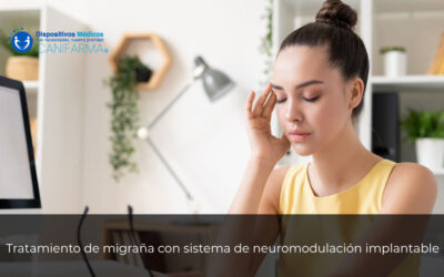 Tratamiento de migraña con sistema de neuromodulación implantable