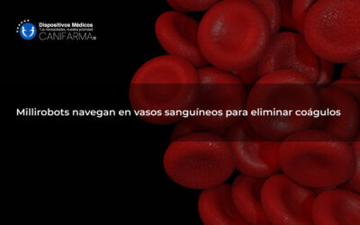 Millirobots navegan en vasos sanguíneos para eliminar coágulos