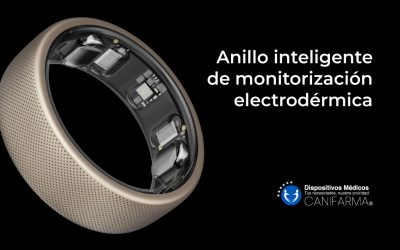 Anillo inteligente de monitorización electrodérmica