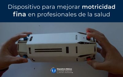 Dispositivo para mejorar motricidad fina en profesionales de la salud