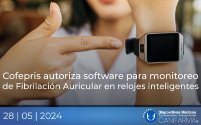 Cofepris autoriza software para monitoreo de Fibrilación Auricular en relojes inteligentes