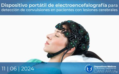 Dispositivo portátil de electroencefalografía para detección de convulsiones en pacientes con lesiones cerebrales