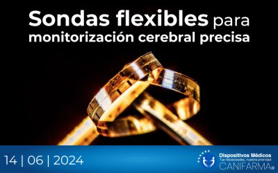 Sondas flexibles para monitorización cerebral precisa