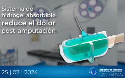 Sistema de hidrogel absorbible reduce el dolor post-amputación